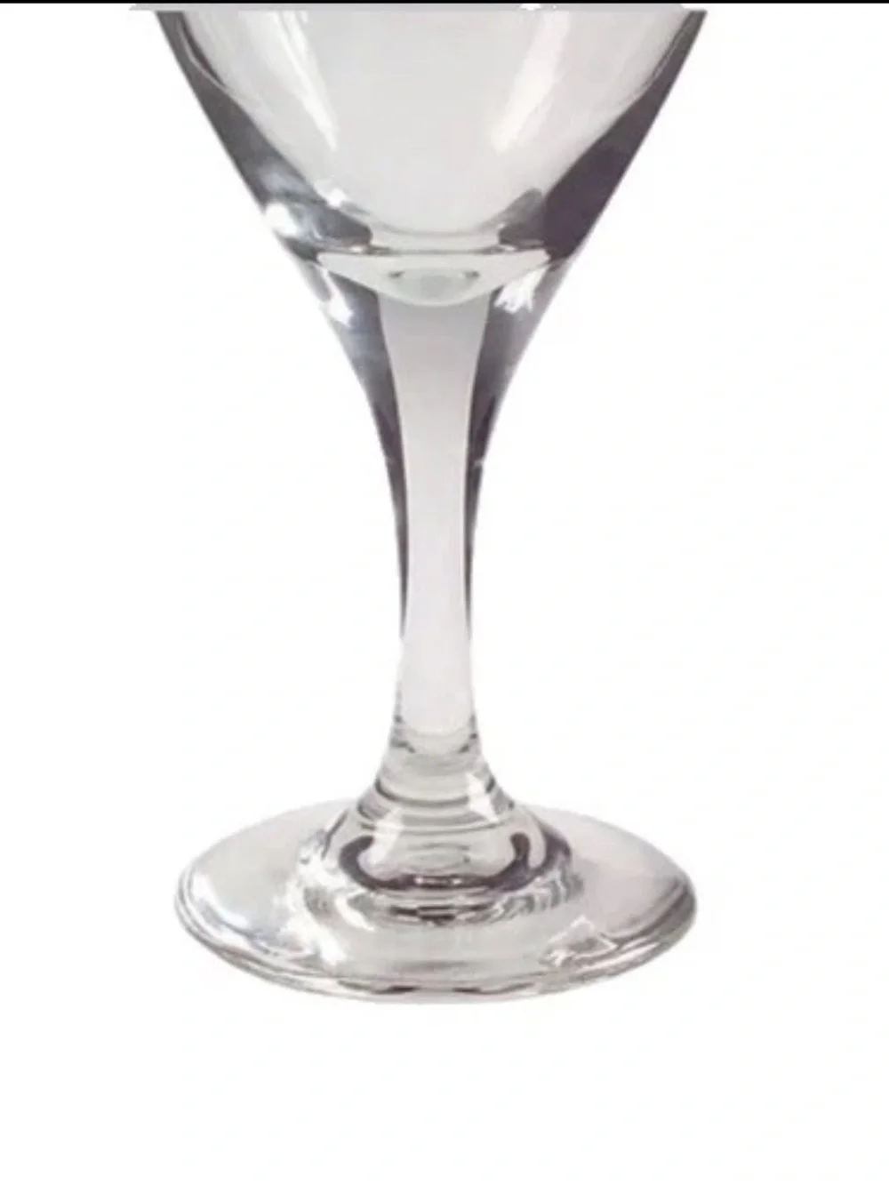 Franciscan Desert Rose Goblet Wine Glass Hand Painted